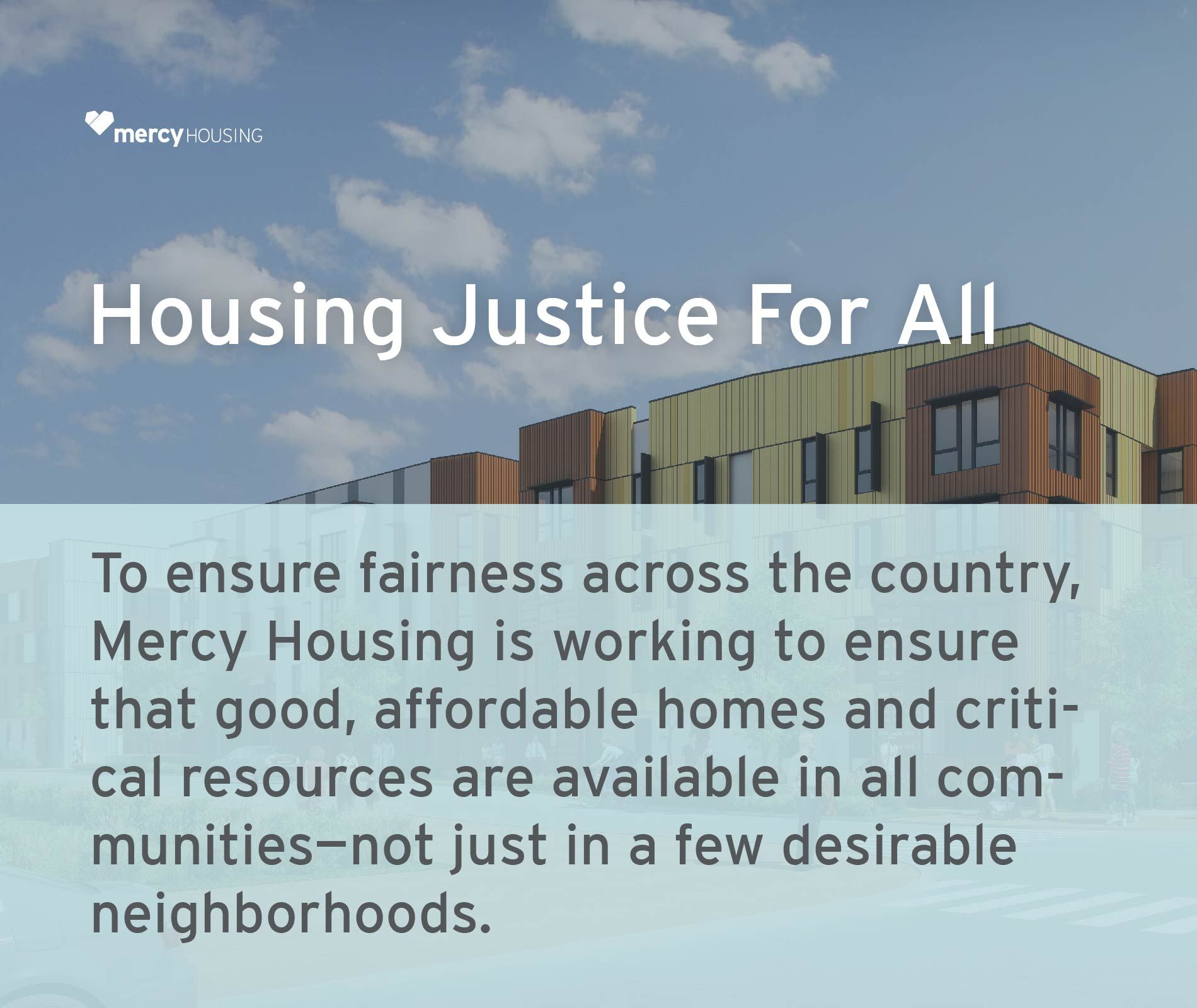 Social Media Graphics - Mercy Housing